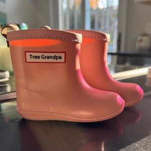 Pink Kids Boots